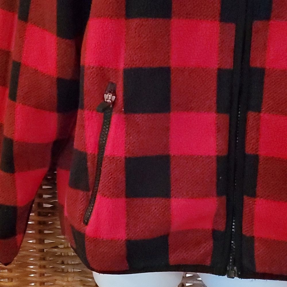 Lands End Plaid Jacket L - Picture 3 of 11